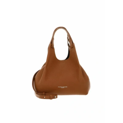 Afbeelding van GIANNI CHIARINI handtas schoudertas Handbag Cuoio T. Moro Lichtbruin