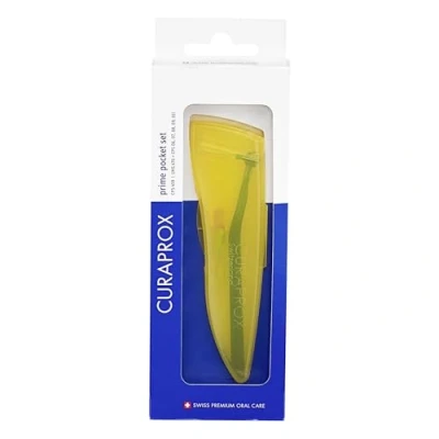Afbeelding van Curaprox CPS 459 prime pocket set, met UHS 470 houder, case en 06 011