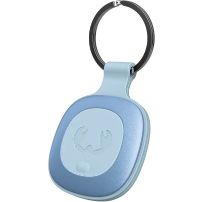 Afbeelding van Fresh &#039;n Rebel Smart Finder Tag extra batterij en keychain Apple Find My Zoek Mijn Lichtblauw