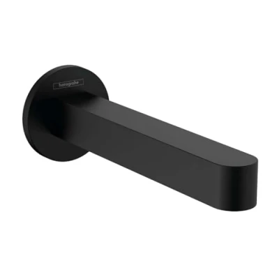 Afbeelding van hansgrohe finoris baduitloop mat zwart 76410670