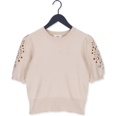 Afbeelding van Object Objreynard Tshirt print, Dames, Maat: XS, Sandshell