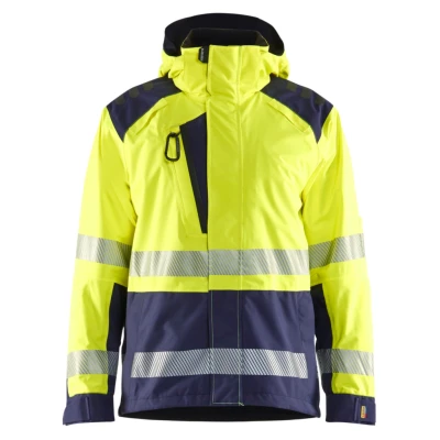 Afbeelding van Blaklader 4435 1987 Shelljack High Vis Geel/Marineblauw