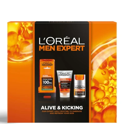 Afbeelding van L&#039;Oréal Paris Men Exp Xmas Gift Set Alive &amp; Kicking 3 stuks, 580 g