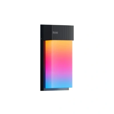 Afbeelding van Govee RGBIC, 1500 lumen, smart wandlamp voor buiten, met 45 scènemodi, IP65 waterdicht, wandlamp, doe het zelf lichteffecten, werkt Alexa, Google Assistant en Matter, 1 stuk