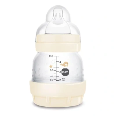 Afbeelding van MAM Easy Start Anti Koliek Fles met SkinSoftTM Siliconenzuiger, 0+ Maanden, 130 ml, Neutraal