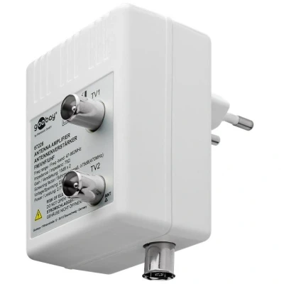 Afbeelding van Coax Splitter met antenne versterker