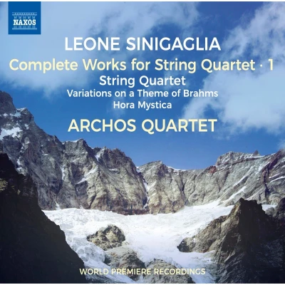 Afbeelding van Archos Quartet Complete Works For String Quartet, Vol. 1 (CD)