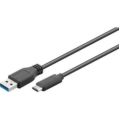 Afbeelding van Microconnect USB 3.1CA3 kabel (3 m, C, A, 3.0 (3.1 Gen 1), stekker/stekker, zwart