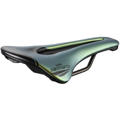 Afbeelding van Selle San Marco Shortfit 2.0 Open fit Racing Zadel Zilver 144 mm