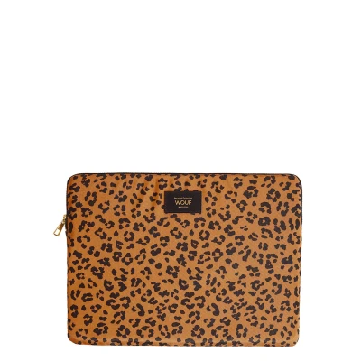 Afbeelding van Wouf Laptoptas mokka / zwart