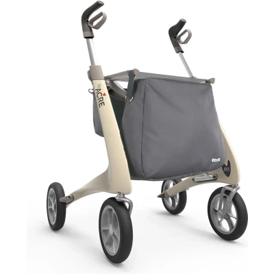 Afbeelding van Ultralight Carbon Rollator Wit Large