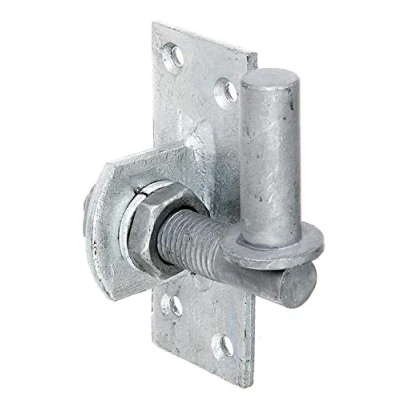 Afbeelding van Alberts 318765 Plaatduim om vast te schroeven verstelbaar met 20 mm thermisch verzinkt doornmaat Ø16 plaat 100 x 40