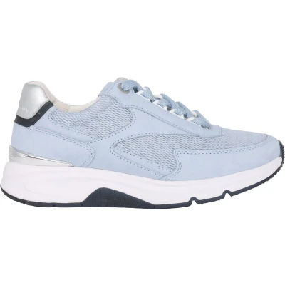 Afbeelding van Gabor rollingsoft sensitive 26.895.26 dames rollende wandelsneaker blauw maat 43 (EU) 9 (UK)