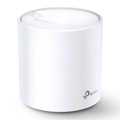 Afbeelding van TP LINK Deco X60 (1 pack) Wit Intern Dual band (2.4 GHz / 5 GHz) Wi Fi 6 (802.11ax) 2