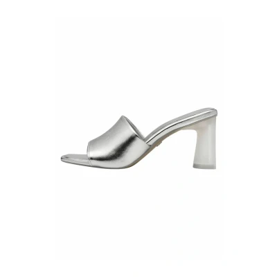 Afbeelding van Tamaris Muiltjes, Dames, Maat: 39, Silver Veloursleer