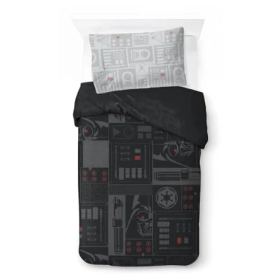 Afbeelding van Jay Franco Star Wars Darth Vader 100% katoen eenpersoons dekbedovertrek set inclusief 50 x 70cm kussensloop