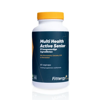 Afbeelding van Fittergy Multi Health Active Senior Capsules 120VCP