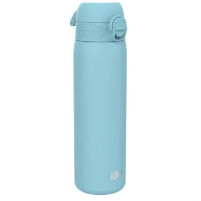 Afbeelding van ION8 Stalen Waterfles, 600 ml/20 oz, Lekvrij, Makkelijk te Openen, Veilige Vergrendeling, Vaatwasserbestendig, Flipcover, Past in Bekerhouders, Draaggreep, Duurzaam, Metalen Drinkfles, Alaska Blauw