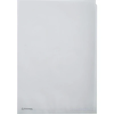 Afbeelding van Exacompta L map Cut flush, uit papier van 110 g/m², pak 50 stuks