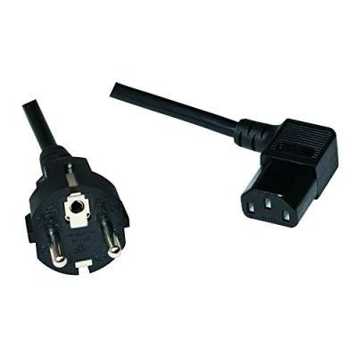 Afbeelding van LogiLink CP119 netsnoer Schuko stekker naar C13 bus 5 m zwart