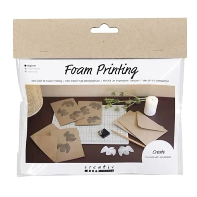 Afbeelding van CC Mini Hobbyset Foam Druk Kaart met Duiven