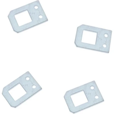 Afbeelding van i Fix rekoog 30 mm verzinkt 2 schroefgaten 4 stuks