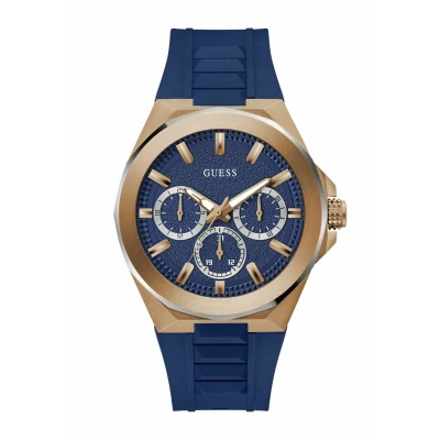 Afbeelding van Guess Dashboard Chronograaf, Heren, Maat: One Size, Blue