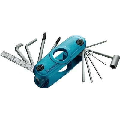 Afbeelding van Ibanez MTZ11 Aqua Blue Matte multitool voor gitaar