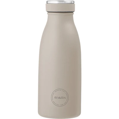 Afbeelding van AYA &amp; IDA Drinking Bottle 350ml CREAM BEIGE