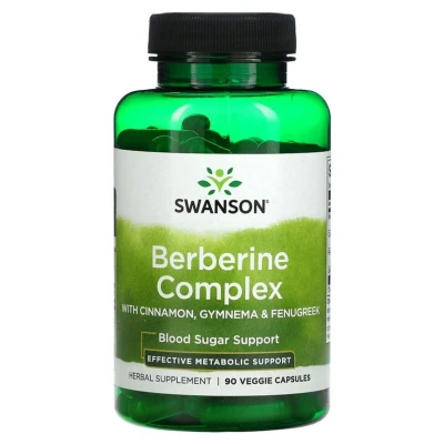 Afbeelding van Berberine Complex 90 capsules Swanson