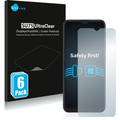Afbeelding van Savvies (6 Stuks) Schermbeschermer voor Motorola Moto E7 Plus Screen Protector Ultra Transparant