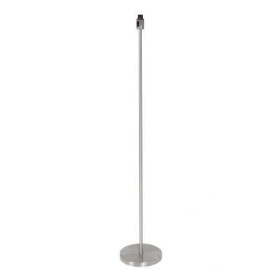 Afbeelding van Mexlite vloerlamp Noor staal metaal 25 cm E27 fitting 3403ST