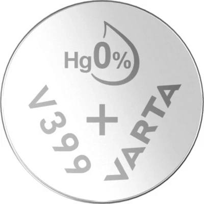 Afbeelding van Varta Knoopcel Batterij V399 1stuk(s) 1.55V 0.042Ah 4008496245772