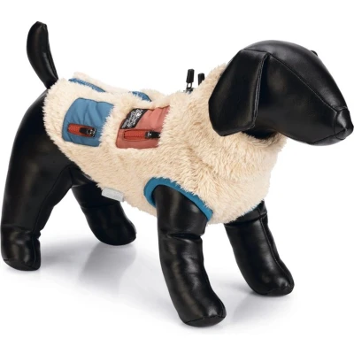 Afbeelding van Beeztees Teddy Hondenjas Kleur: Beige Ruglente: 40 cm