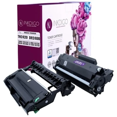 Afbeelding van TN2420 + DR2400 XL Premium TÜV toner zwart drum compatibel met Brother DCP L2530DW L2510D L2550DN HL L2310D L2350DW L2370DN L2375DW MFC L2710DW L2710DN L2750DW