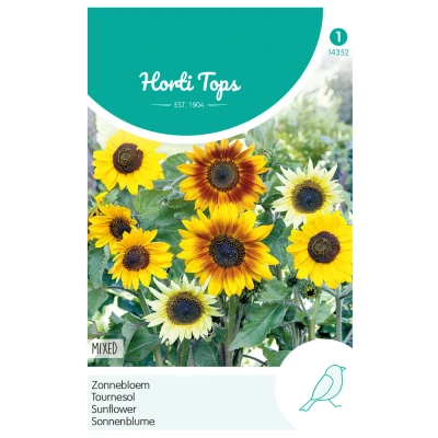Afbeelding van Helianthus, Zonnebloem gemengd