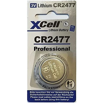 Afbeelding van XCell Lithium Knoopcel 2477 CR2477 3V, 1 pack
