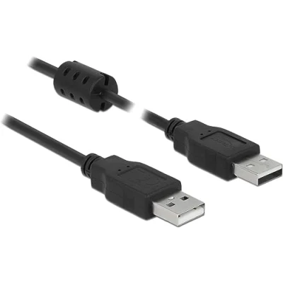 Afbeelding van Delock Kabel USB 2.0 Type A Male &gt; 5,0 m zwart D