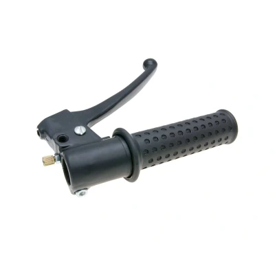 Afbeelding van Domino Throttle grips alu sw 1 pull, brake leve