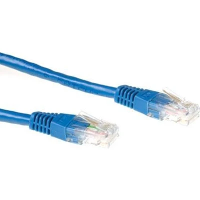 Afbeelding van ACT IB3803 U/UTP CAT6A Patchkabel Blauw 3 meter