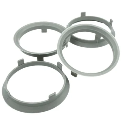 Afbeelding van 4x centreerringen 70,1 x 66,6/70,1 naar 66,6 grijs compatibel met discreet