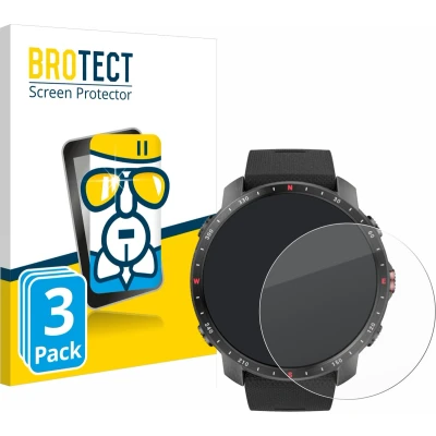 Afbeelding van BROTECT Glas Screen Protector voor Polar Grit X Pro (3 Stuks) Schermbeschermer [9H Hardheid, Beschermglas Folie niet Gehard Glas]