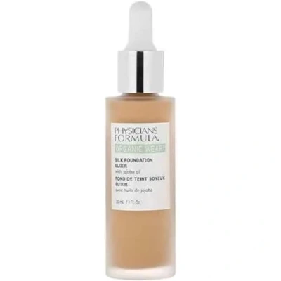 Afbeelding van Physicians Formula Organic Wear Silk Foundation Elixir, Ultra Fluid Lightweight Doordrenkt met Jojoba olie en Aloë Vera, Medium Shade
