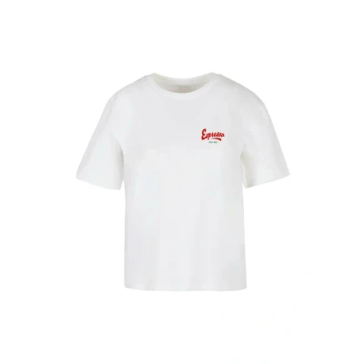 Afbeelding van Mister Tee PIÙ Veloce Tshirt print, Dames, Maat: Large, White
