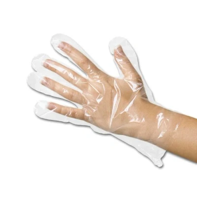 Afbeelding van Comair Plastic Wegwerp Handschoenen Heren 100 Stuks
