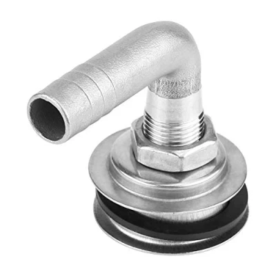 Afbeelding van Aramox Boot Brandstof Vent, Universele 90RVS Marine Flush Mount Gas Tank Vent voor 5/8&quot; slang