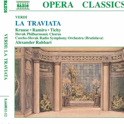 Afbeelding van Czecho Slovak Radio Symphony Orchestra, Alexander Rahbari Verdi: La Traviata (2 CD)