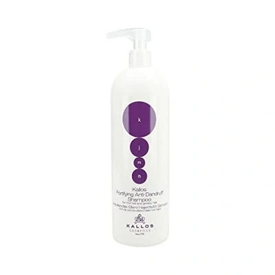 Afbeelding van Kallos KJMN Fortifying Anti Dandruff Shampoo ( Greasy Hair ) 1000ml