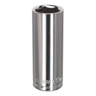 Afbeelding van Siegen by Sealey WallDrive Socket 17mm diep 3/8&quot;Sq Drive S0595