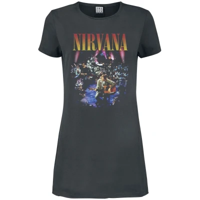 Afbeelding van Nirvana Amplified Collection Live In NYC Korte jurk actraciet L